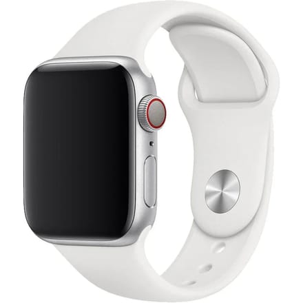 2+1 | Apple Watch Bandje Ovaro - Siliconen - Wit