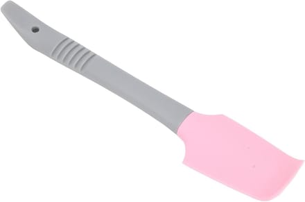 Wax Spatel - Hittebestendig Hulpmiddel - Harsen en Mengen - Gebogen Flexibele Kop - 1 Stuk - Roze