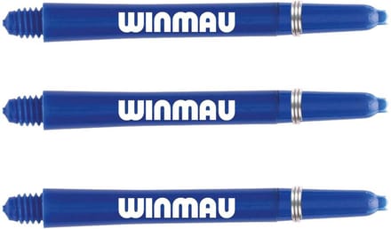 Winmau Dart Shafts Nylon Signature - Blauw - Medium - (1 Set)