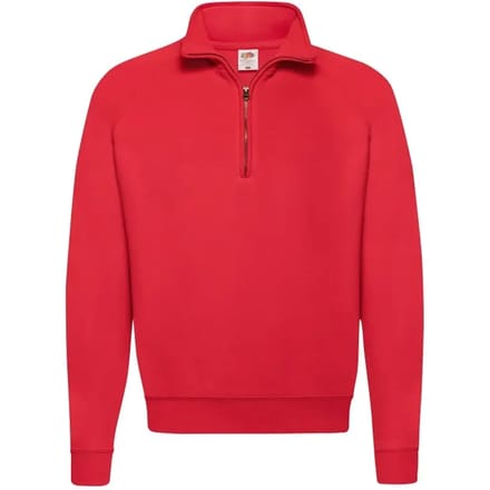 Sweater met rits Fruit of the Loom Classic