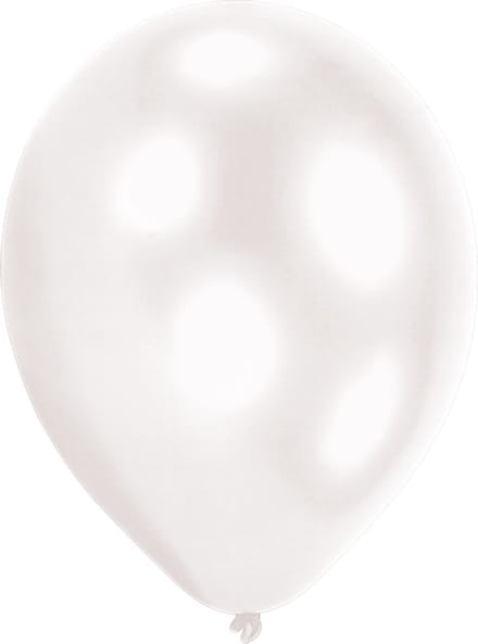 Balloominate Ballon met LED verlichting Ø 28 cm - wit - Set-5