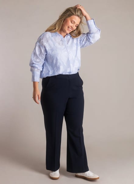 YEST CURVE Jara Bottoms - Navy - maat 0(46)