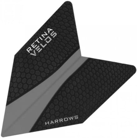 Dartflights Standaard Zwart 100 Micron Dik - Set van 3