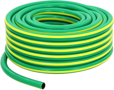 Tuinslang - Bevestigingsslang - Tuin bewateren - 5-laags constructie - 100 meter - Groen geel
