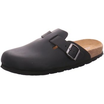 Rohde Grado herensandaal pantoffels pantoffels klomp 6698 zwart LEDER