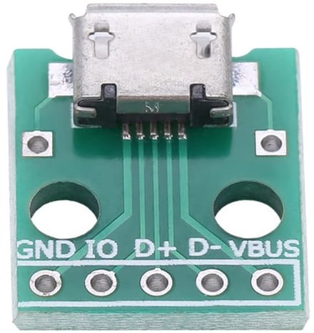 Allecto - Usb Naar Adapter - 10 Stuks - en Betrouwbaar - 5 Pin