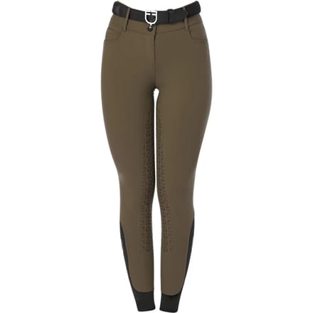Dames rijbroek met volledige grip en hoge taille Equestro