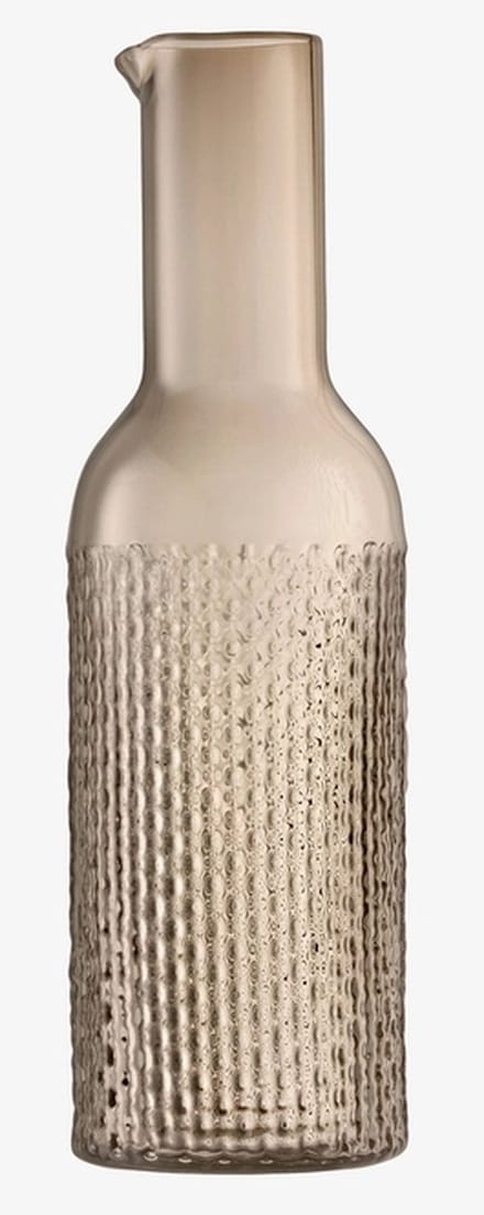 L.S.A. - Wicker Waterkaraf 1,2 liter - Bruin