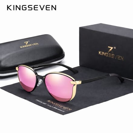 KingSeven Pinkstar - Cat-Eye met UV400 en polarisatie filter - Z176
