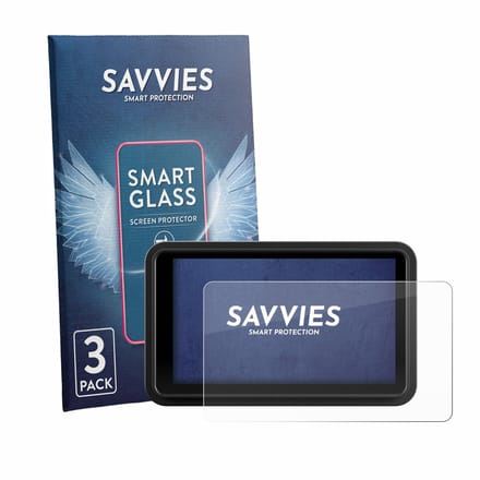 3 Stuks Savvies Screenprotector - geschikt voor Atomos Ninja RAW 5" - beschermfolie glas transparant