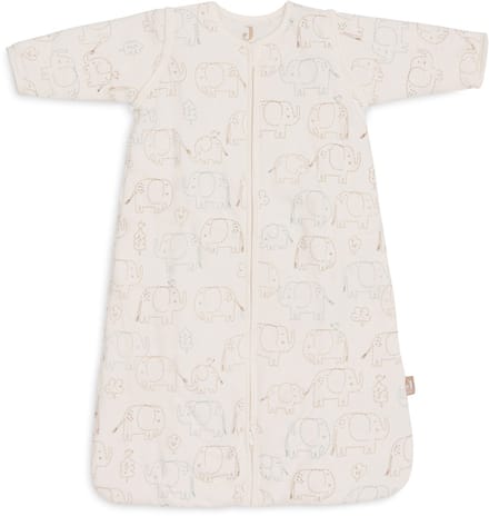 Jollein Slaapzak Baby Met Afristbare Mouw 90cm - Elephant Tales