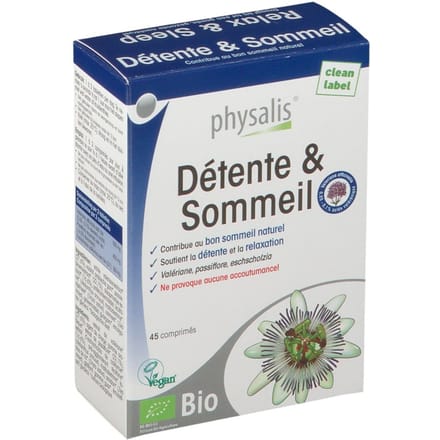 Physalis® Relax & Sleep Bio 45 Tabletten