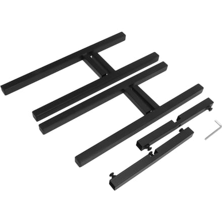 Support de Plante Réglable Fer Style Simple Moderne Support de Pot de Plante Support de Pot de Fleurs black