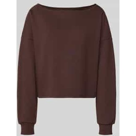 relaxed fit sweatshirt met viscose