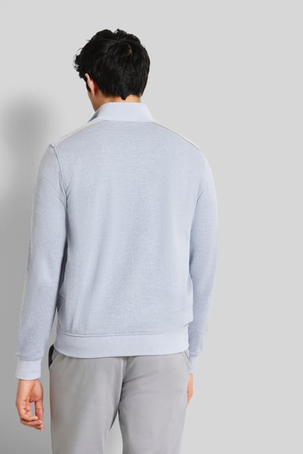 Bugatti Herren Sweatshirt met opstaande kraag