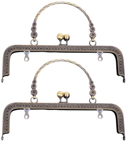 Store_8 - Geldbeugels - Retro Muntbeurs - Elegante Sluiting - Brons