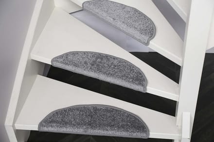 Trapmatten Twist- 15 stuks-56x16x4 cm-Grijs