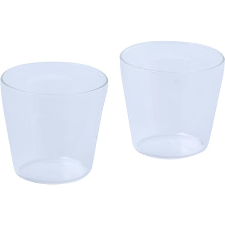 NINE Milk drinkglas set van 2 - clear