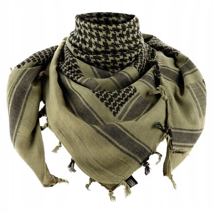 M-Tac Dense Shemagh / keffiyeh, foliage groen-zwart