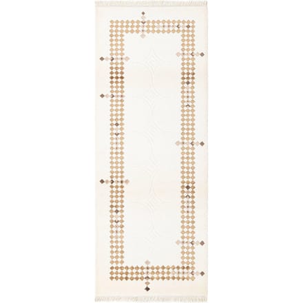 Vloerkleed Daisy handgemaakt wol | Hadorn