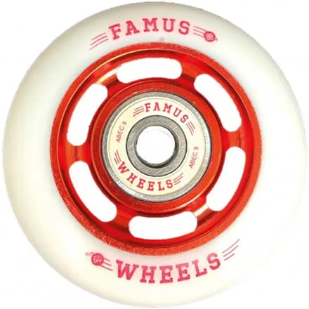 Set van 4 rollerwielen Famus Wheels 88A