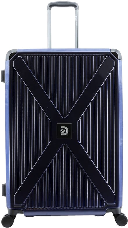 Discovery Crossroad Polycarbonaat Reiskoffer L- Blauw - 132 Liter - Blauw / Large