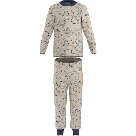LUPILU Kinder pyjama (Beige, 122/128)