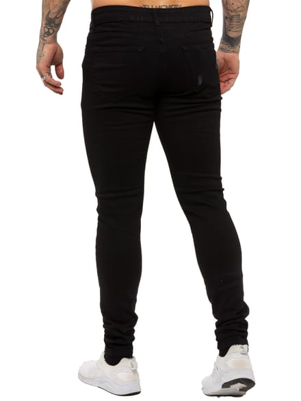 Enzo | Skinny gescheurde jeans voor heren