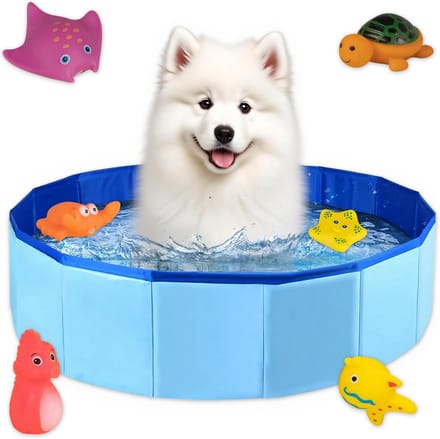 Hondenbad Inklapbaar - Honden Zwembad - Dierenbad - Rond
