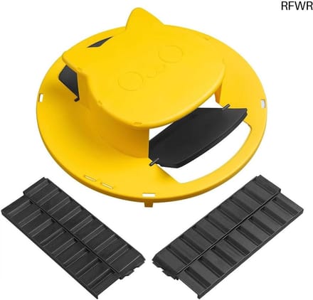 RFWR® Muizenval met Emmerdeksel Auto Reset voor Efficiënte Muizenbestrijding