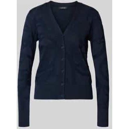 Gebreid jack met knoopsluiting model 'DENZEL'