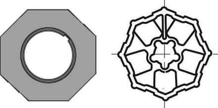 Adaptieset 8 kant 125 - LT60 en T6