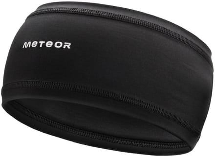 Meteor Hoofdband Thermoactief Sneldrogend Shock II Zwart