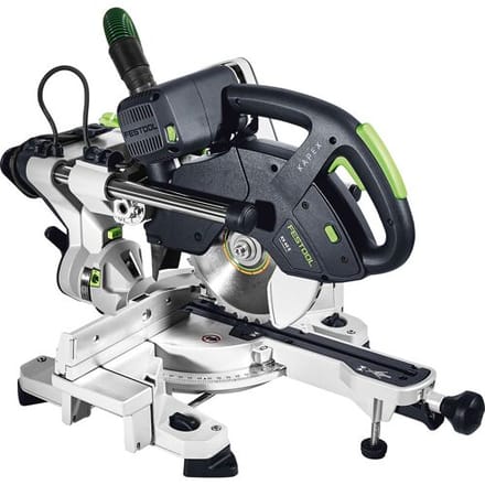 Festool Kapex KS 60 E-SET radiaal afkort- & verstekzaagmachine 1200W 216mm