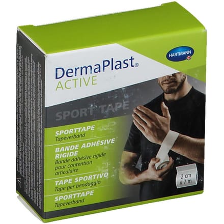 Hartmann Dermaplast Active Sporttape Wit 2cm x 7m 1 Verband