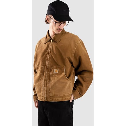 Jack met ritssluiting en labeldetail model 'Dearborn'