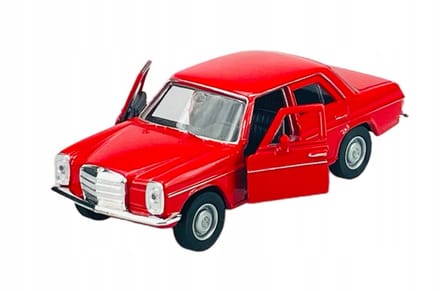 Welly Old Timer Mercedes 220 W114 Metaal Rood 1:34 Model Auto