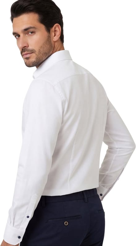 Eterna business overhemd wit
