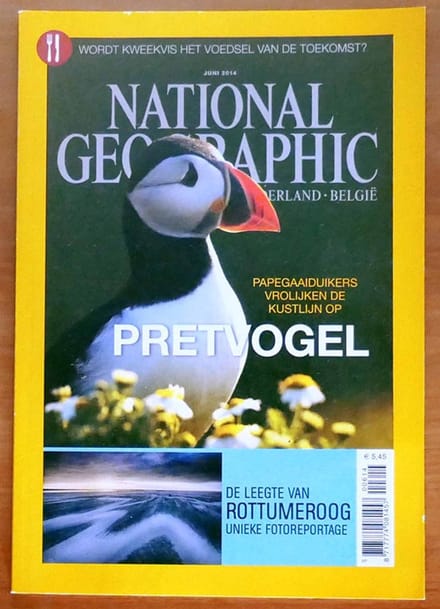 NATIONAL GEOGRAPHIC JUNI 2014 EDITIE 6 TIJDSCHRIFT NEDERLANDS