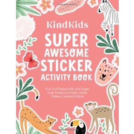Kindkids Super Awesome Sticker Activity Book - Better Day Books