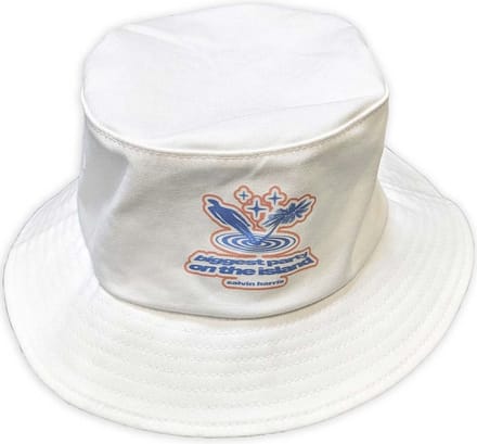 Calvin Harris - Biggest Party Bucket hat / Vissershoed - Wit