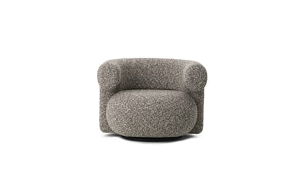 Normann Copenhagen Burra Lounge Fauteuil met terugdraaifunctie - Zero 0110