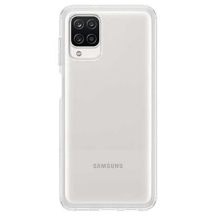 Samsung Originele Silicone Clear Cover voor de Galaxy A12 - Transparant