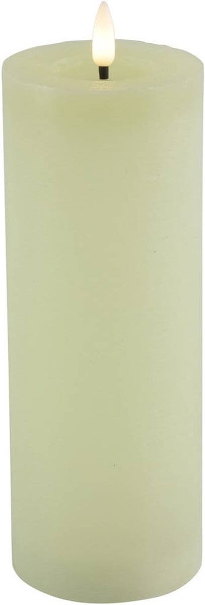 Countryfield LED Stompkaars rustiek 20 cm - Creme