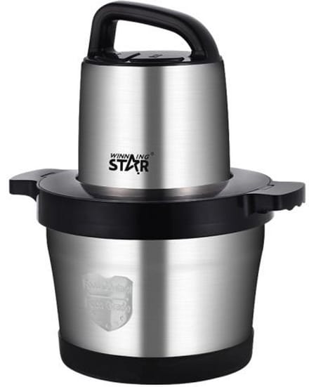 Winning Star St-5560 Elektrische Vleesmolen - 6l Grote Capaciteit 1000w 2 Snelheden