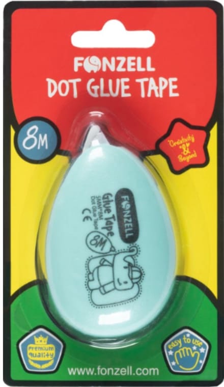 Fonzel Kinder Lijmroller - 5mm x 8m