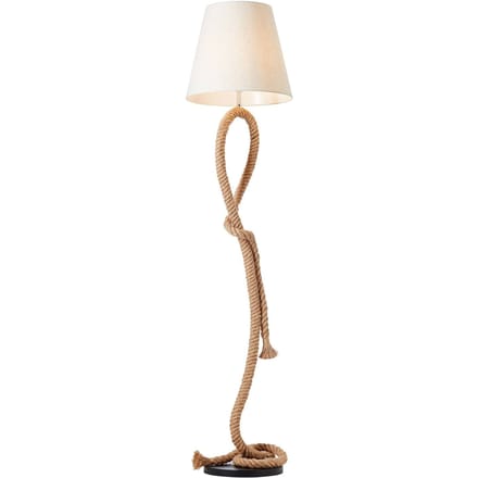 Brilliant Vloerlamp Sailor met touwframe