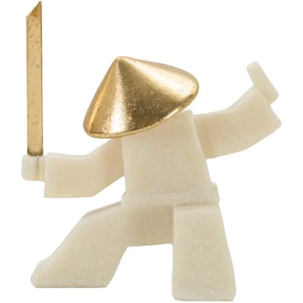 Decoratie Samurai Oda Quarzy -a 17×7,5×18,5 cm