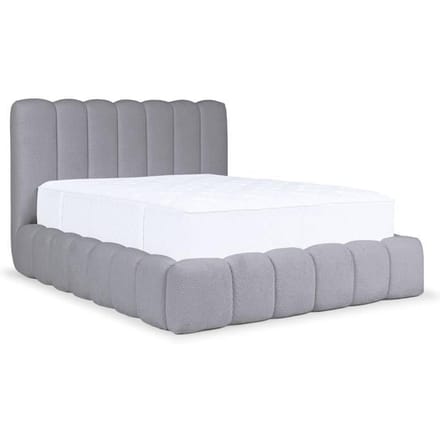 Bedframe Chusso bouclé met opbergruimte 140 x 200 cm | NADUVI Collection