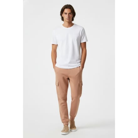 Lacoste Tracksuit Trousers Latte Größe: M | Jogginghosen Outlet | Herren